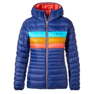 Women’s M Cotopaxi hooded Fuego NWOT